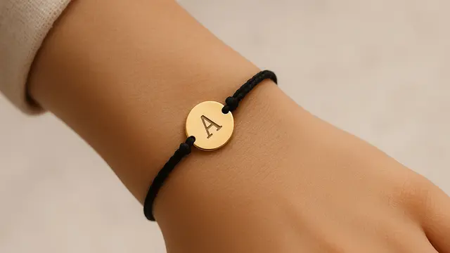 Model Gelang Tali Plat Emas yang Sedang Tren/Ilustrasi oleh AI