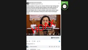 Cek Fakta: Hoaks Video Sri Mulyani Umumkan Berbagi Rezeki untuk Masyarakat