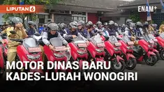 294 KADES-LURAH DI WONOGIRI DAPAT MOTOR NMAX MERAH DARI ANGGARAN PEMKAB SEBESAR RP9,4 MILIAR