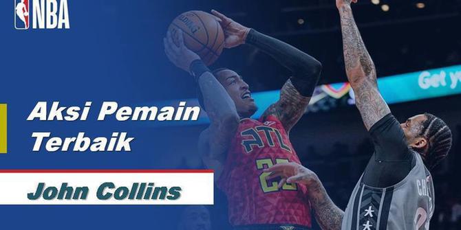 VIDEO: Aksi John Collins Bawa Atlanta Hawks Menang Atas Brooklyn Nets 141-118