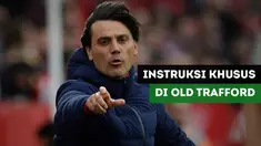 Jelang Laga Manchester United Vs Sevilla, Pelatih Montella, memberikan instruksi khusus untuk bisa menang di Old Trafford.