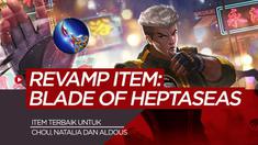 Berita motion grafis Blade of Heptaseas, buat damage Chou makin besar di Mobile Legends.