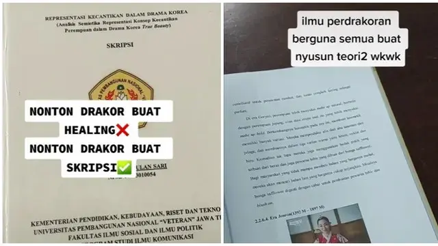 6 Potret Skripsi Tebal Ini Pernah Viral, Ketebalannya Bikin Pusing Duluan