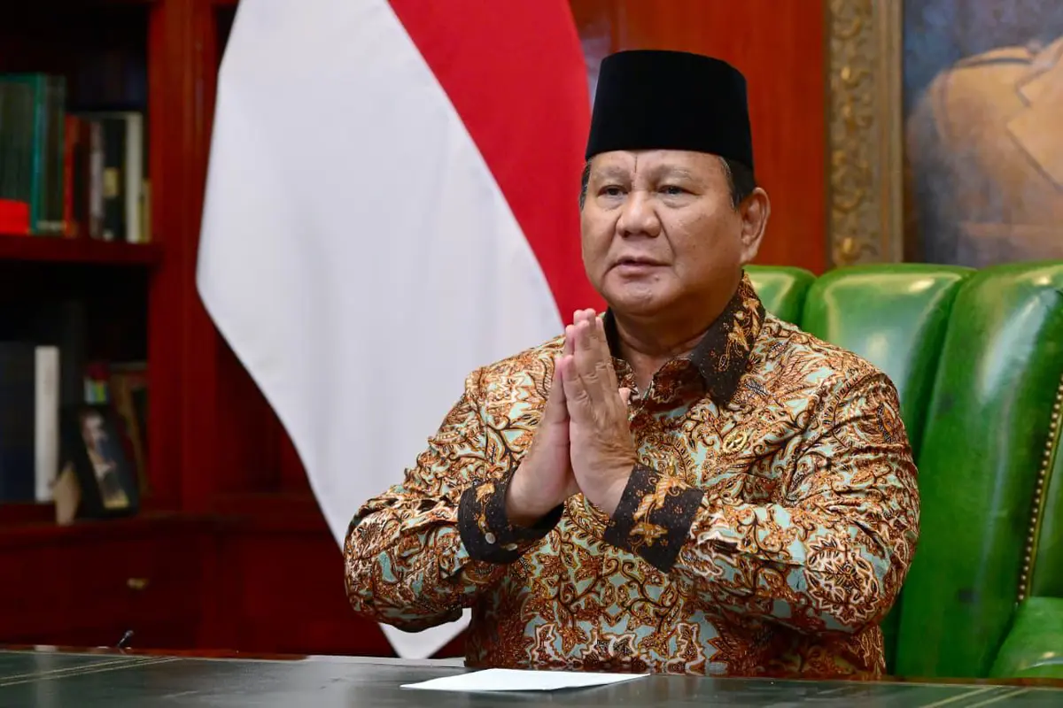 Presiden Prabowo Subianto menyampaikan ucapan Selamat Hari Natal Tahun 2025 kepada seluruh umat Kristiani di Indonesia dan di berbagai belahan dunia.