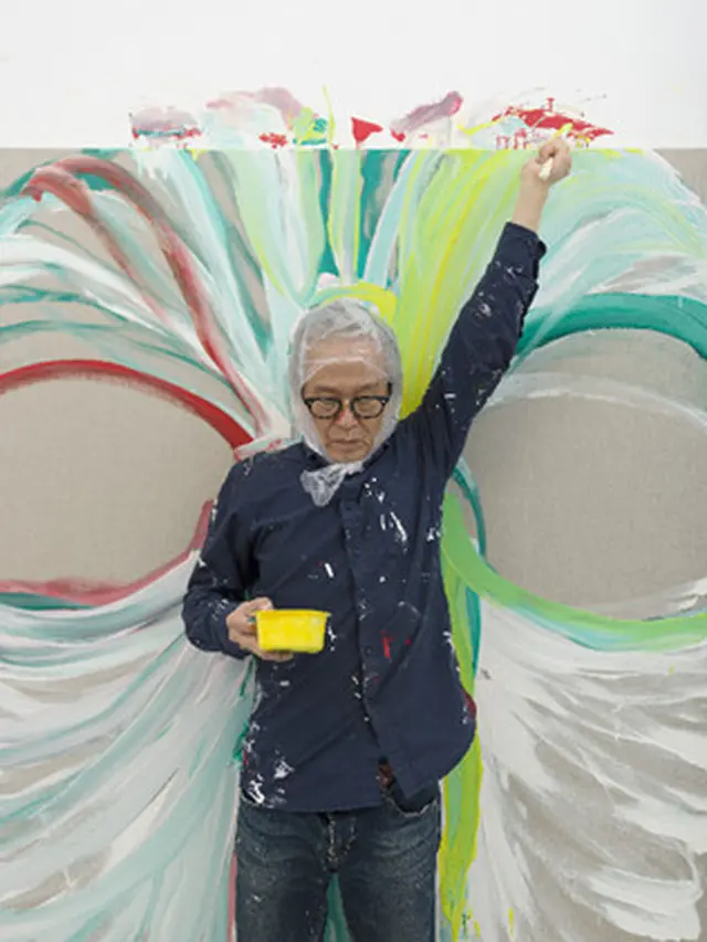 Tak Lagi Butuh Kuas, Gerakan Tubuh dan Sentuhan Teknologi Kini Jadi Medium Baru dalam Melukis (photo by Samsung)