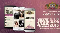 Dengan aplikasi Java Jazz Festival 2015, pengunjung dapat dengan mudah melihat keseluruhan detail acara. 
