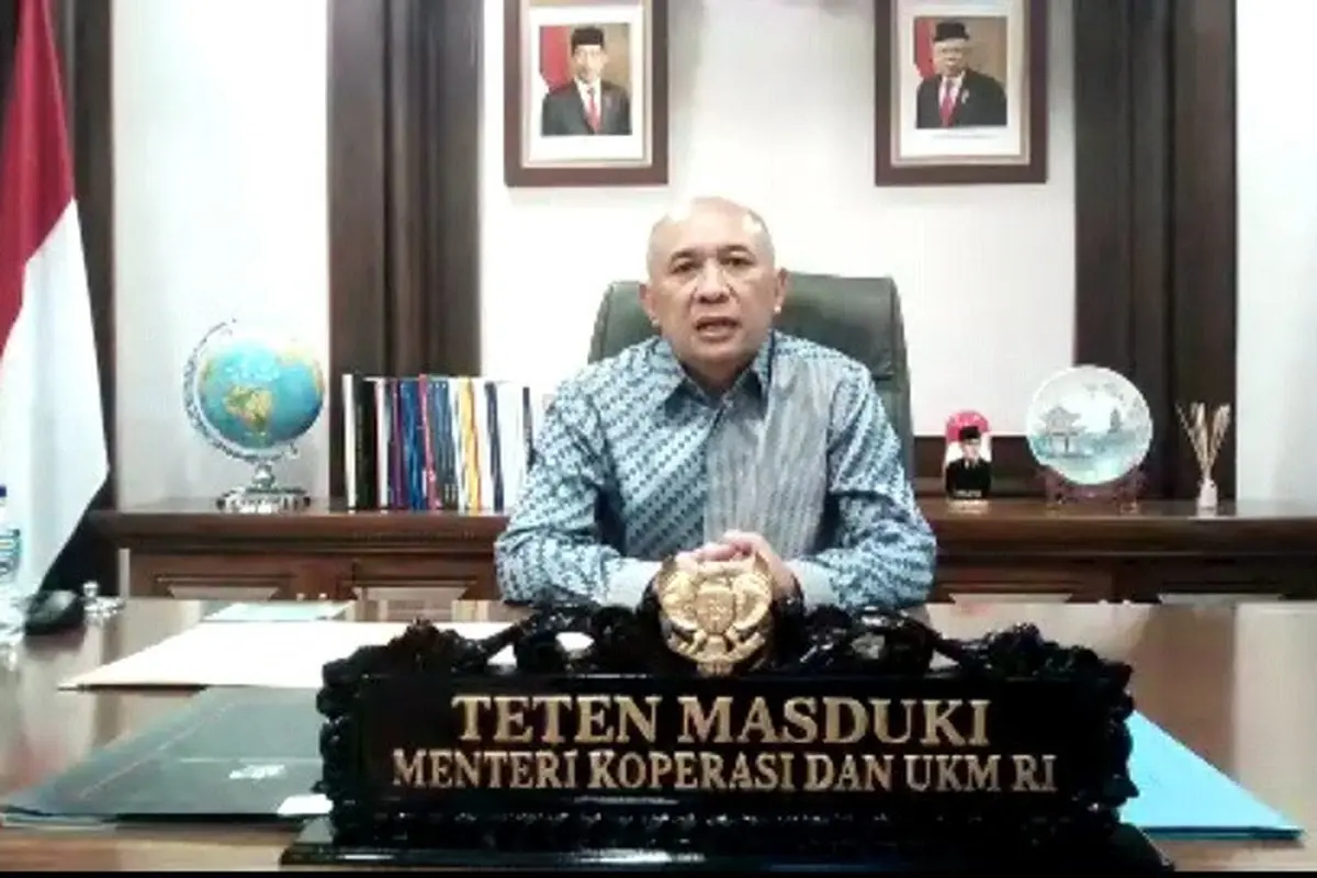 Menteri Koperasi dan UKM Teten Masduki