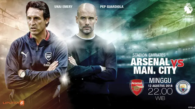 Prediksi Arsenal vs Manchester City