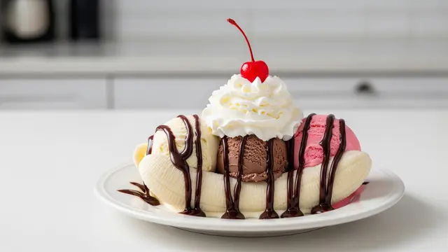 Resep Banana Split Sederhana (AI Generated)