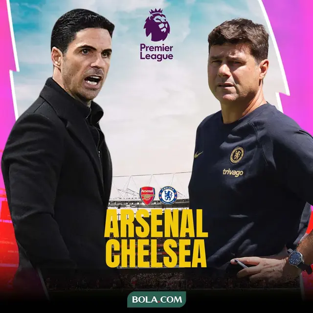 Liga Inggris - Arsenal Vs Chelsea - Head to Head Pelatih