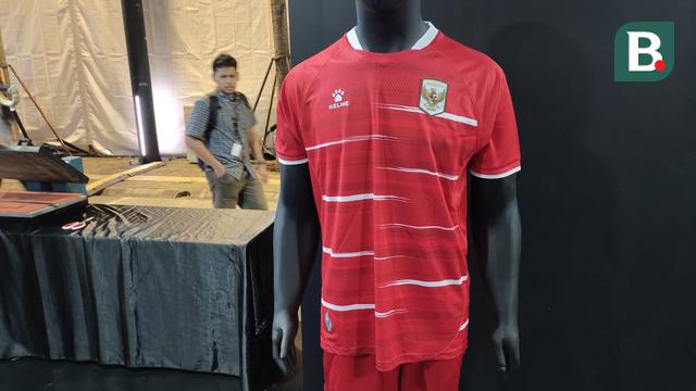 Jersey kandang Timnas Indonesia dari Kelme