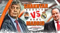 Shakhtar Donetsk vs Real Madrid (Liputan6.com/Abdillah)