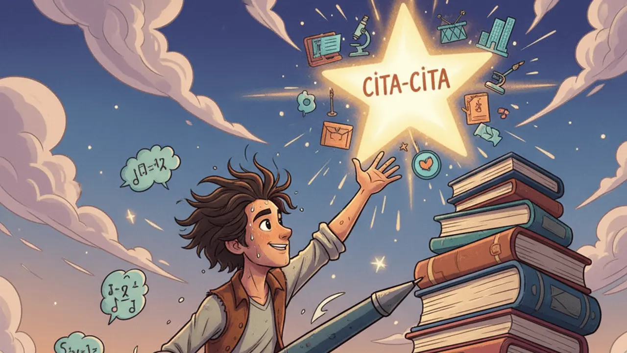 Puisi Tentang Cita-Cita. Ilustrasi AI