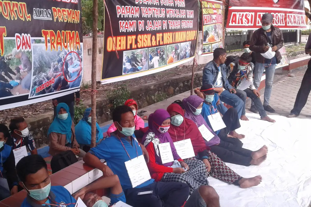 Mogok Makan di Palangkaraya