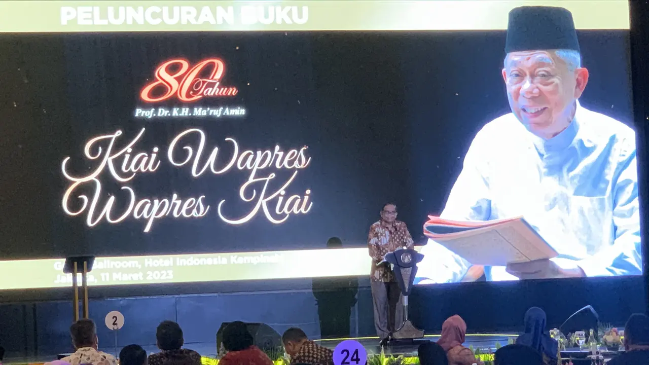 Wakil Presiden Ma'ruf Amin merayakan ulang tahun  ke-80