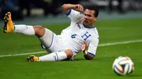 Pesepak bola Honduras, Arnold Peralta, tewas ditembak orang tak dikenal di La Ceiba, Kepulauan Karibia, Kamis (10/12/2015). (AFP PHOTO/Toshifumi Kitamura)