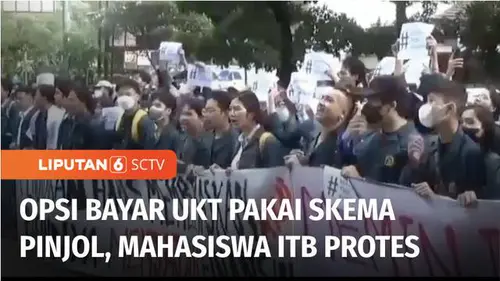 VIDEO: Pembayaran UKT ITB dengan Skema Pinjol Terafiliasi, Tuai Aksi Protes dari Mahasiswa