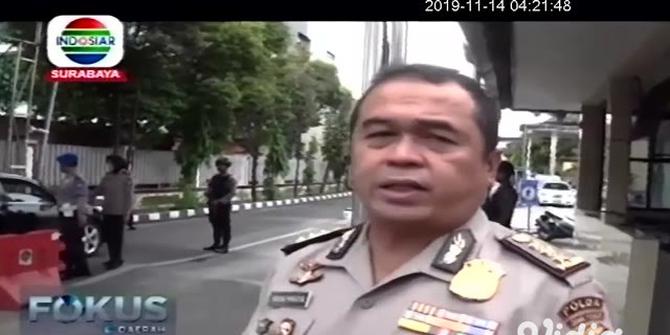 VIDEO: Pengamanan Mapolda Jatim dan Polres Diperketat Usai Ledakan Bom Medan