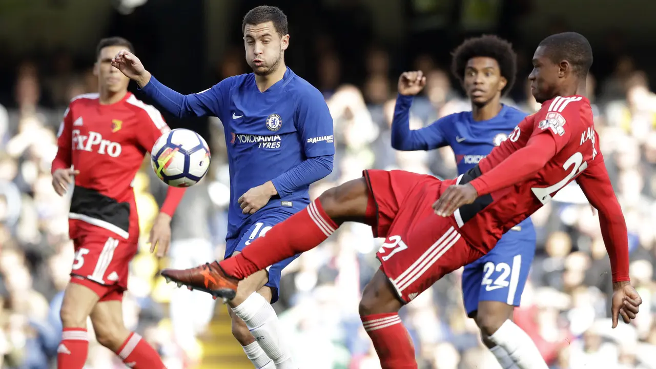 FOTO: Michy Batshuayi Gemilang, Chelsea Bungkam Watford