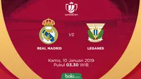 Copa del Rey Real Madrid Vs Leganes (Bola.com/Adreanus Titus)