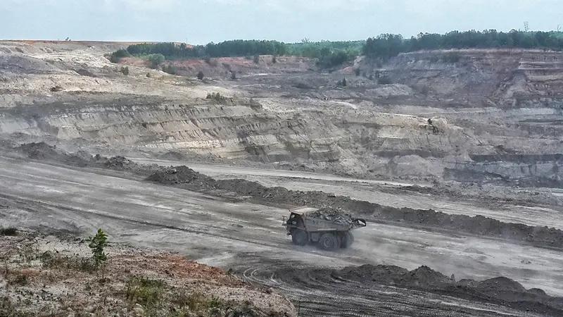 Pertambangan PT Tunas Inti Abadi di Kabupaten Tanah Bumbu, Kalimantan Selatan, Rabu (26/9/2018). Liputan6.com/Pebrianto Eko Wicaksono