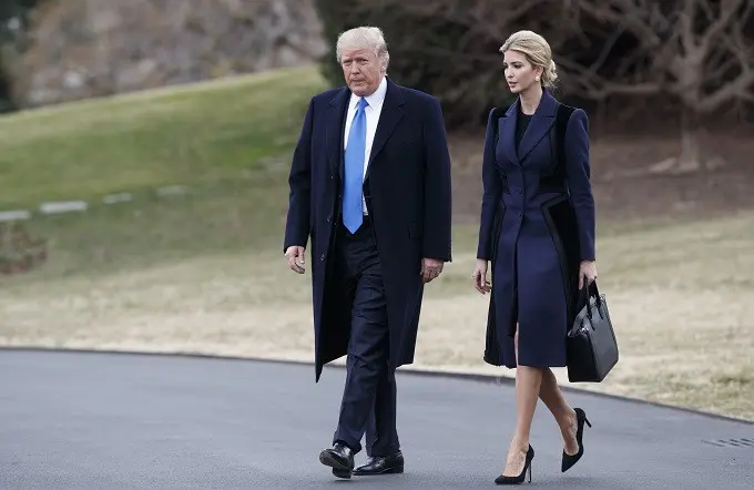 Ivanka dan Donald Trump (AP Photo/Evan Vucci)