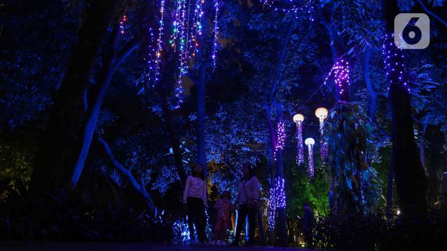 Jakarta Light Festival Sambut Perayaan Natal dan Tahun Baru 2023