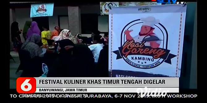 VIDEO: Arabian Street Food, Festival Rutin Kuliner Timur Tengah di Banyuwangi