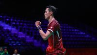 Hasil Denmark Open 2025: Tekuk Li Shi Feng, Jonatan Christie ke Semifinal