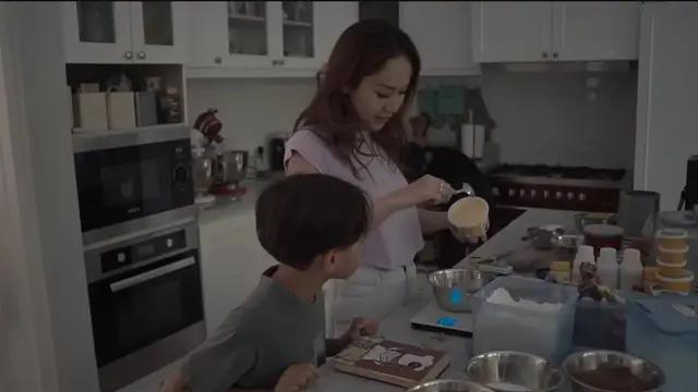 Dapur Bunga Citra Lestari. [Foto: YouTube/It's Me BCL]