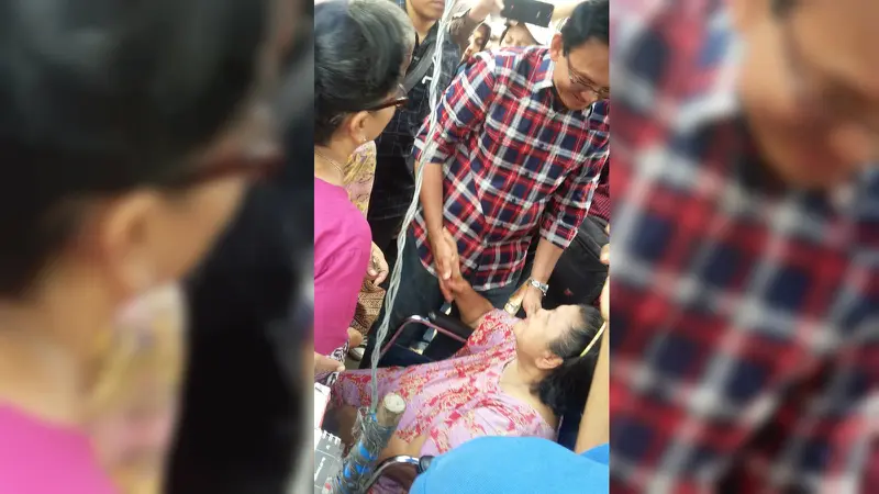 Hamidah menangis ketika melihat Ahok