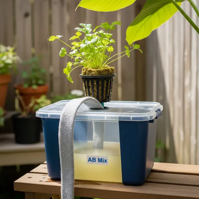 Cara Menanam Daun Ketumbar di Air (AI)