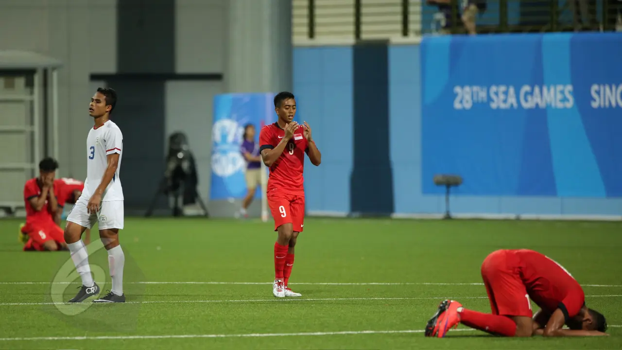 Singapura U-23 Tekuk Filipina