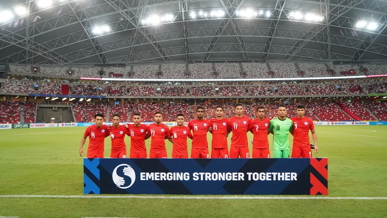 Timnas Singapura di Piala AFF 2020.