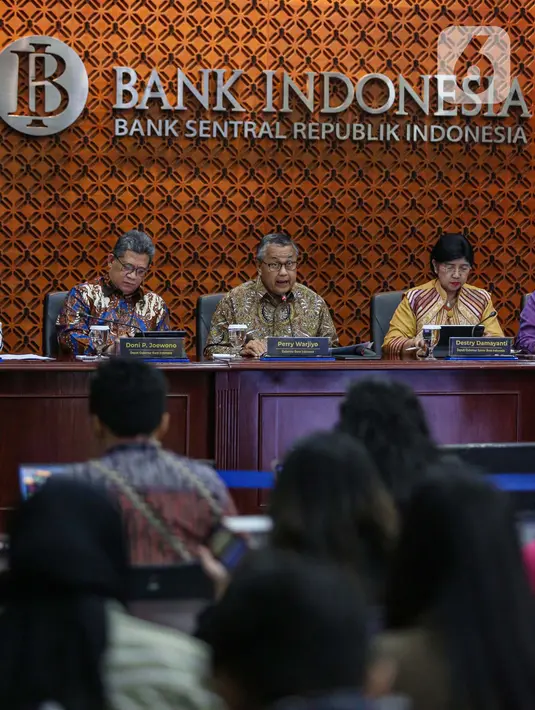 Sementara, suku bunga Deposit Facility naik ke posisi 5,50% dan suku bunga Lending Facility sebesar 7%. (Liputan6.com/Angga Yuniar)