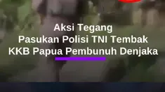 Pasukan Satgas Operasi Damai Cartenz 2026 berhasil melumpuhkan anggota Kelompok Kriminal Bersenjata (KKB) berinisial O.E. Anggota KKB tersebut, pernah melakukan penembakan terhadap anggota Denjaka Kormar Penugasan Satgas Elang IV, Sertu Anumerta Ismunandar pada 17 Maret 2024. Dalam video, terdeng...