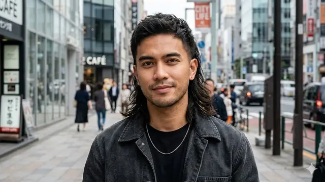 Model Rambut Pria Tipis Samping Panjang Belakang