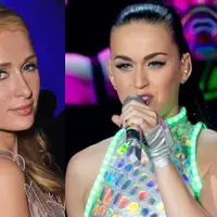 Katty Perry dan Paris Hilton. (Bintang.com/pagesix)