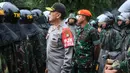 Kapolda Metro Jaya Irjen Pol M Iriawan memantau pengamanan aksi 212 di Gedung DPR/MPR RI, Jakarta Pusat, Selasa (21/2). Aparat gabungan TNI/Polri bersiaga mengamankan jalannya aksi 212 yang berlangsung di depan Kompleks Parlemen, Senayan. (Dok. Istimewa