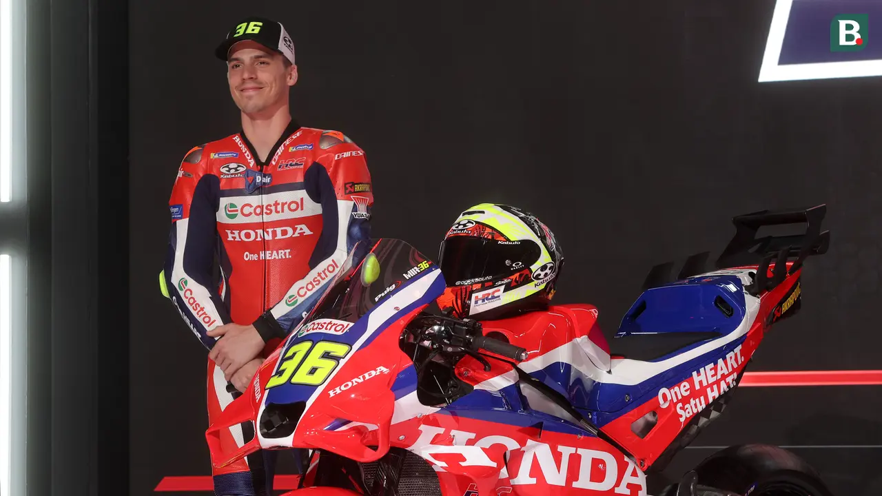 Foto: Melepas Nuansa Oranye, Honda Launching Motor Baru untuk MotoGP 2025