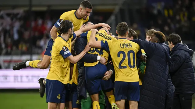 Union Saint-Gilloise di Liga Europa 2022/2023