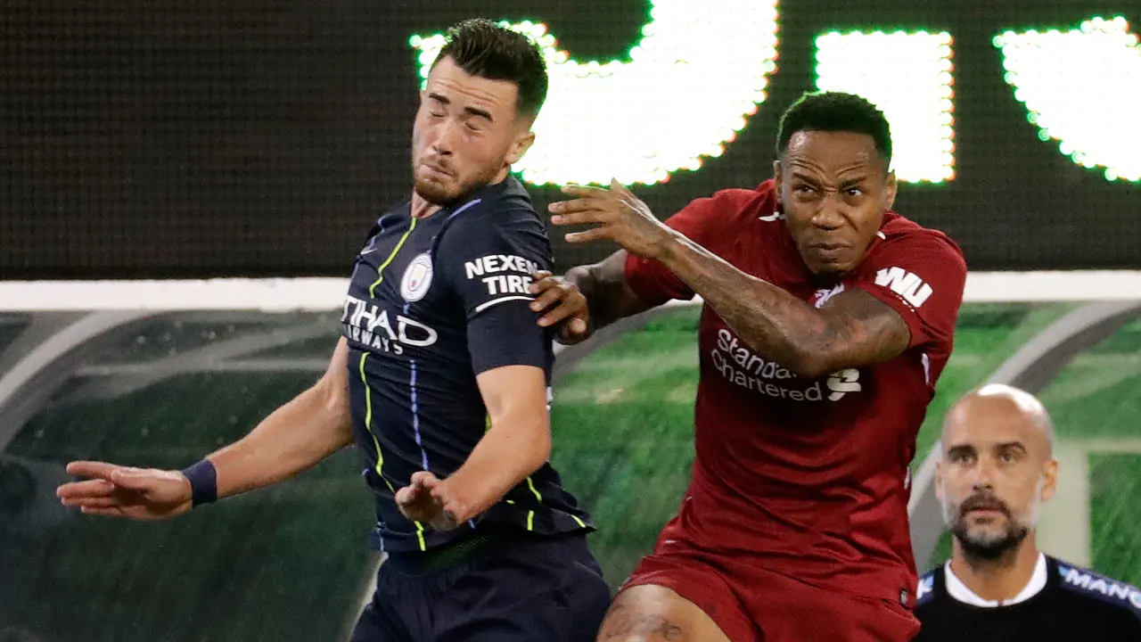 Selebrasi Salah dan Mane Saat Kalahkan Manchester City di ICC