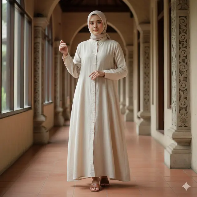 Gamis Model Janggan yang Tren di 2026