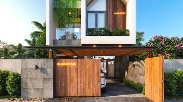 Rumah Minimalis Elegan dengan Konsep Natural