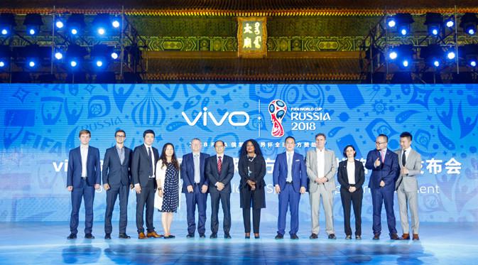 Vivo Menjadi Ponsel Pintar Eksklusif Resmi Piala Dunia FIFA 2018 dan 2022