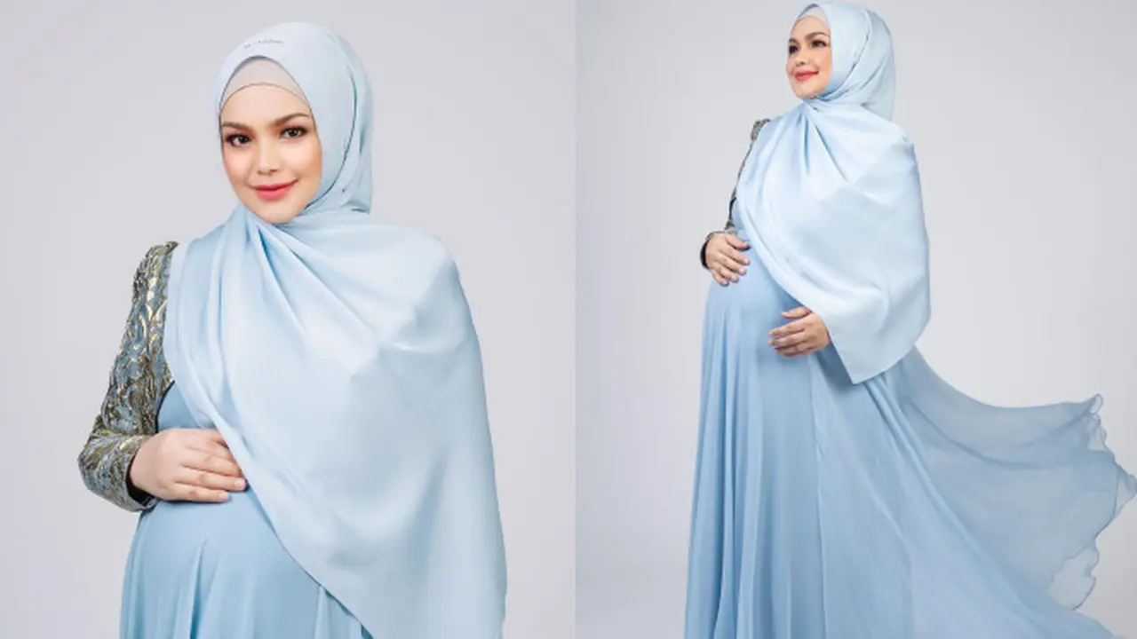 Hamil Anak Kedua, Ini 6 Maternity Shoot Siti Nurhaliza yang Menawan