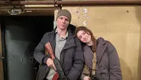 Di tengah situasi yang memanas di Ukraina, ada cerita cinta yang patut disimak dari pasangan yang baru menikah (instagram/yarynarieva)