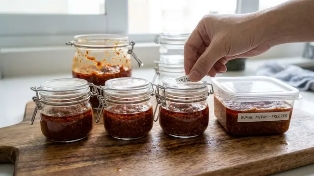 Tips Menyimpan Bumbu Halus agar Tetap Segar hingga 7 Hari
