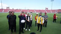 Erick Thohir menilai progres persiapan Stadion Kapten I Wayan Dipta menuju Piala Dunia U-20 2023 berjalan baik. (Istimewa)