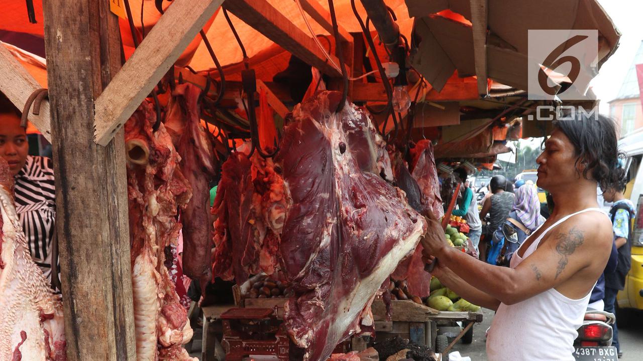 Pedagang Daging Musiman Menjamur